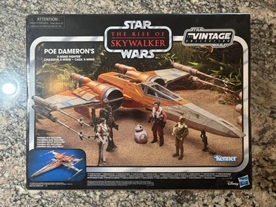 Star Wars Vintage Kenner Rise Of Skywalker Poe Dameron's X-Wing Fighter Nuevo  Foto 1 de 4