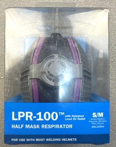 Miller ML00994 LPR-100 Halbmaske Atemschutzmaske mit Filtern Small/Medium OV Relief - Bild 1 von 5