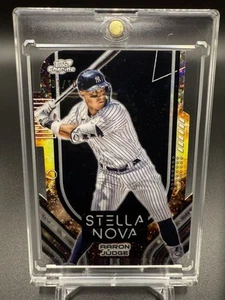 ⚾️🔥2024 Topps Chrome Cosmic Aaron Judge Black Eclipse Stella Nova 01/10 !!!🔥⚾️ - Picture 1 of 3