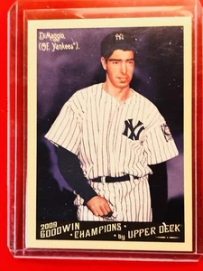 JOE DIMAGGIO 2009 Goodwin Champs #89.  MLB NY YANKEES Hall Of Fame 😎 - Picture 1 of 2