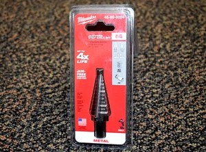 Milwaukee 48-89-9204 Step Drill Bit #4. Brand New, Sealed. Fast Free Shipping! - Picture 1 of 6