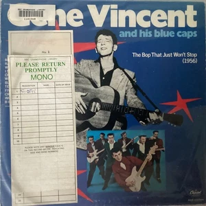 GENE VINCENT BBC GRAMMOPHON BIBLIOTHEK LP "DER BOP, DER EINFACH NICHT AUFHÖRT (KAPITOL) - Bild 1 von 5