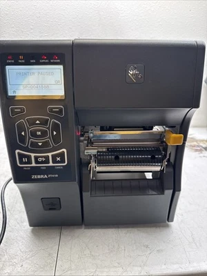 Zebra ZT410  Thermal Barcode Label Printer (USB - Ethernet For Parts Or Repair - Image 1 of 4