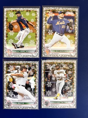 Topps Holiday 2022 plateado metálico - Completa tu conjunto - Combina envío Foto 1 de 4