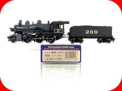 HO Scale ***DELAWARE & HUDSON*** 2-6-0 MOGUL Locomotive #269 - IHC Premiere M558 - Image 1 of 4