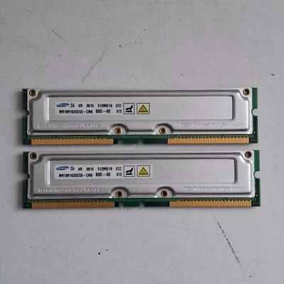 2 x 512MB Samsung MR18R162GEG0-CM8 HP Compaq 20-1E87A-01 Alphaserver Memory RAM - Image 1 of 2