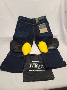 Oxford Original Approved Straight Fit Motorcycle Denim Jeans, 32x34 - Picture 1 of 3