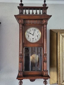 Antik Henry Deux Stil Westminster Glockenschlag Wanduhr (0505) - Picture 1 of 15