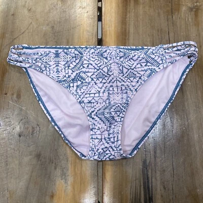 Xhilaration Hipster Strappy Lavender and Blue Tribal Bikini Bottoms Size XL NWOT - Image 1 of 4