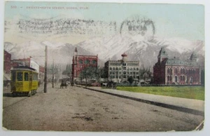 POSTAL VINTAGE 1907 - ESCENA CALLEJERA VEINTICINTA OGDEN UTAH - Imagen 1 de 2