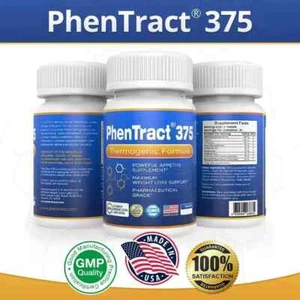 PhenTract375® Phen 375 Alt Hardcore Fat Burning Burner WeightLoss Diet Pack of 2 - Picture 1 of 12