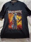 MEGADETH SHIRT XL EXTRA LARGE DYSTOPIA MINT CONDITION
