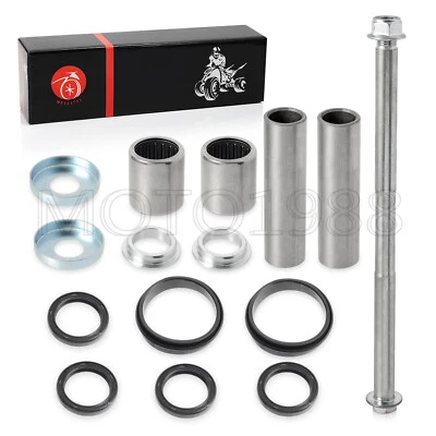 Kit de pernos pivotantes de cuello de sello de cojinete de brazo oscilante para Honda TRX450R TRX450ER 2004-14 Foto 1 de 4