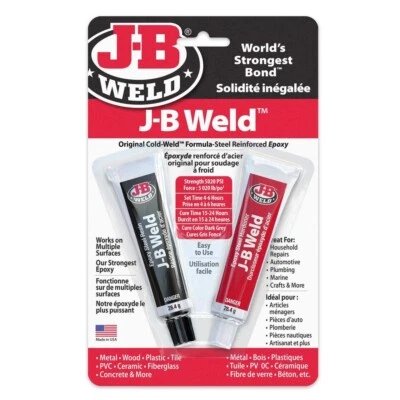 J-B Weld World's Strongest Bond Original Soldadura en Frío Epoxi, Metal, Plástico, Madera...