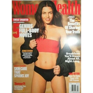 JENNA DEWAN women's health SKIN CARE 5 genius full-body moves MIND & BODY - Picture 1 of 11