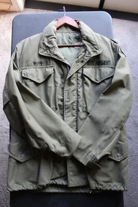 Authentic Men's U.S. Army Field Jacket - Germany 1st Support Brigade - Picture 1 of 5