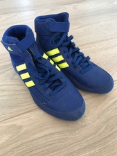 Adidas Blue Boxing Boots Size Uk 4.5