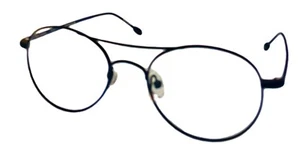 John Varvatos Mens Eyewear Frame Metal Round Frame V158 Matte Black 51mm - Picture 1 of 12