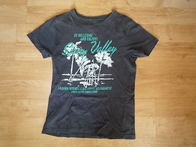 Camiseta masculina praia Laguna Resorts Califórnia tamanho S Sunny Valley Angelo Litrico - Imagem 1 de 4