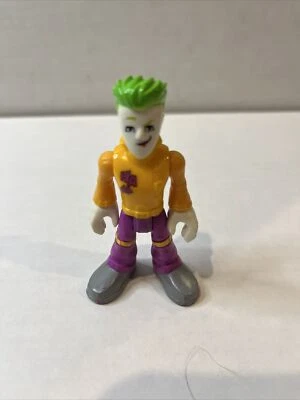 FISHER PRICE IMAGINEXT DC SUPER FRIENDS TRANSFORMING BATCAVE JOKER ACTION FIGURE - Image 1 of 2