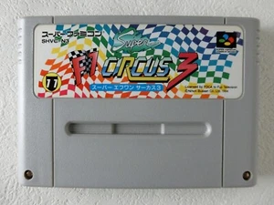 Super F1 Circus 3 SNES Nihon Busssan Nintendo Super Famicom From Japan - Picture 1 of 7