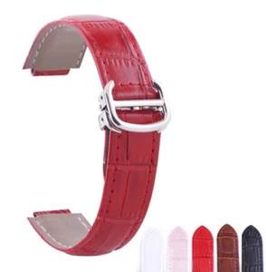 Leder Damen Uhrenarmband für Ballon Bleu De Cartier 14mm 18mm 20mm Armbanduhr - Bild 1 von 15