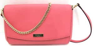 NEU KATE SPADE Greer Laurel Way Hobo-Umhängetasche Saffiano Leder warm Guave Kette - Bild 1 von 7