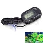 Aquarium Digital LCD Thermometer Fish Tank Salt Water Terrarium Pet Supplie 26H