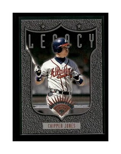 1997 Leaf Legacy #189 Chipper Jones Atlanta Braves HOF - Picture 1 of 2