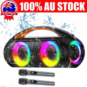 Portable Wireles Bluetooth Speaker HD Music Player Waterproof Speaker Subwoofer - Picture 1 of 12