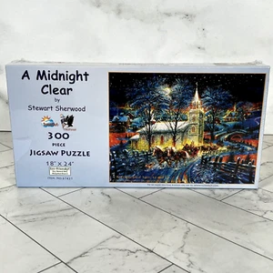 Stewart Sherwood A Midnight Clear 18 X 24 300 Piece Jigsaw Puzzle New Sealed - Picture 1 of 5