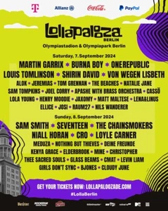 2x LOLLAPALOOZA Brand Partnership VIP weekend ticket +16 - Bild 1 von 1