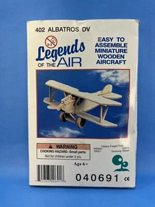 Legends of the Air Miniature Wooden Aircraft Model Kit #406 Curtiss Goshawk New - Picture 1 of 2