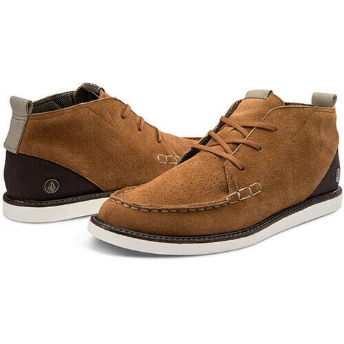 Volcom Salton Shoe Schuh Sneaker Mocha Mokka NEUWARE portofrei Gr. 42  SALE - Bild 1 von 1