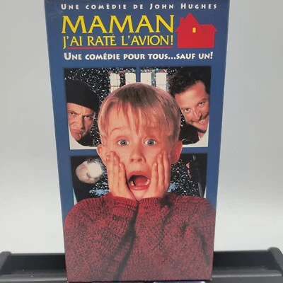 Maman J'ai Raté L'Avion! Ver. Francaise de Home Alone (VHS, 1990, Fox Video) Foto 1 de 4