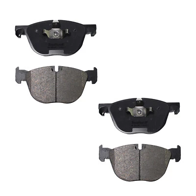 New Front Ceramic Brake Pads For 2007-2017 2018 & 2008-2019 BMW X5 + BMW X6 - Image 1 of 4