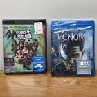 Wiele 2 filmów Suicide Squad Blu-Ray/DVD i Venom Blu-Ray/Dvd Nowe