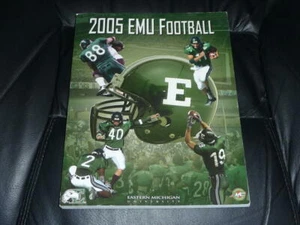 2005 EMU EASTERN MICHIGAN COLLEGE FOOTBALL MEDIA GUIDE EX-MINT BOX 17 - Picture 1 of 1