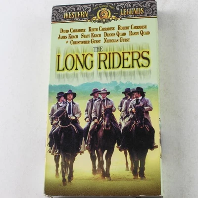 The Long Riders VHS 1998 Western Legends - Pre-Owned As-Is, Untested Foto 1 de 4