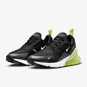 Size 10 - Nike Air Max 270 Black Light Lemon Twist Anthracite White AH8050-703 - Picture 1 of 6