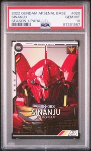 Gundam TCG - Gundam Arsenal Base - MSN-06S Sinanju Japanese PSA 10 - Picture 1 of 4