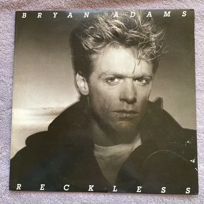 Bryan Adams Reckless 1984 A&M 1st Press Vinyl LP NM Summer Of 69 W/ Video Flyer - Image 1 of 4