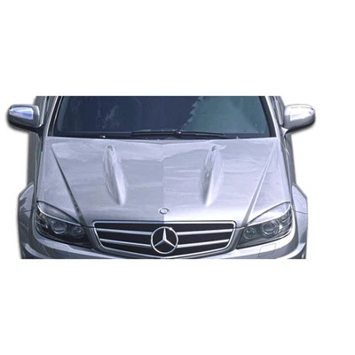 Duraflex C63 Look Hood for C300 Mercedes-Benz 08-11 ed_107193 Foto 1 de 4