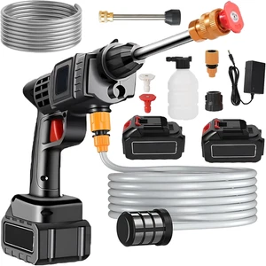 Idropulitrice Portatile a Batteria 48V Alta Pressione Senza Fili – Kit Completo - Foto 1 di 12