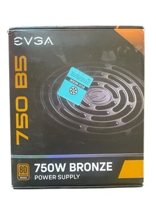 EVGA 750 B5 80 Plus Bronze 750W Semi Modular Power Supply NIB Never Used - Picture 1 of 17
