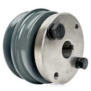 AK30H mit 5/8" Bohrung H Buchse 3" Single Groove Pulley A Abschnitt Keilriemen 4L - Bild 1 von 7