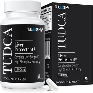 TUDCA (Tauroursodeoxycholic Acid) 1200Mg 60 Capsule | Senza Glutine E Non OGM - Foto 1 di 12