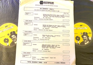 10/27/86  #86-18 DR DEMENTO WELCOMES DWEEZIL & MOON ZAPPA, 3 EXTENDED INTERVIEWS - Picture 1 of 2