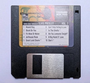 General Midi Song Files Floppy Disk - Elvis Presley Vol.2 - Bild 1 von 4