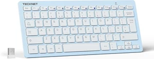 TECKNET 2.4G Wireless Keyboard For Windows 10/8/7/Vista/XP and Android Smart TV - Picture 1 of 8